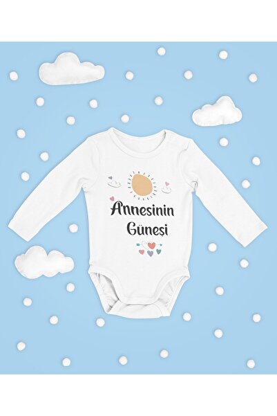 SEVBANO Mother's Sun! Written Cotton Soft Unisex Snap Fastener Long Sleeve Bo...