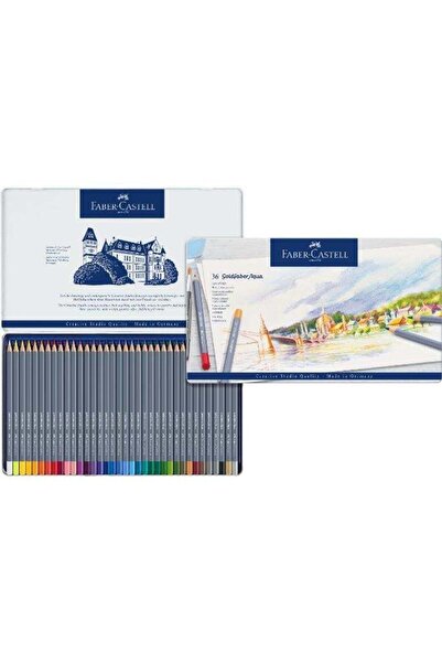 Generic Watercolor Pencils - Goldfaber - Metal Box - 36 Colors
