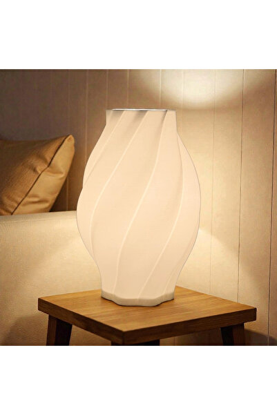 METU SHOP Aura Lüks Abajur Masa Lambası Şık Aydınlatma