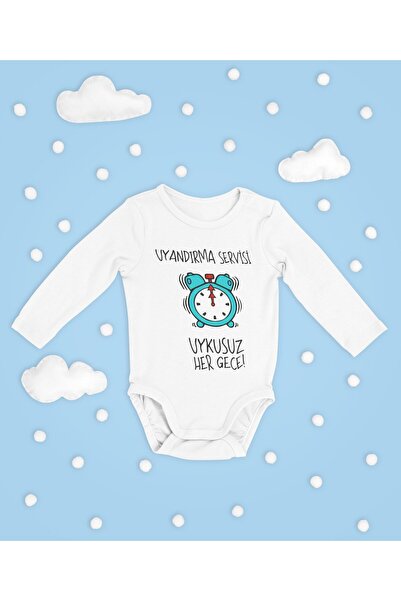 SEVBANO Wake-Up Service! Written Cotton Soft Unisex Snap Fastener Long Sleeve...