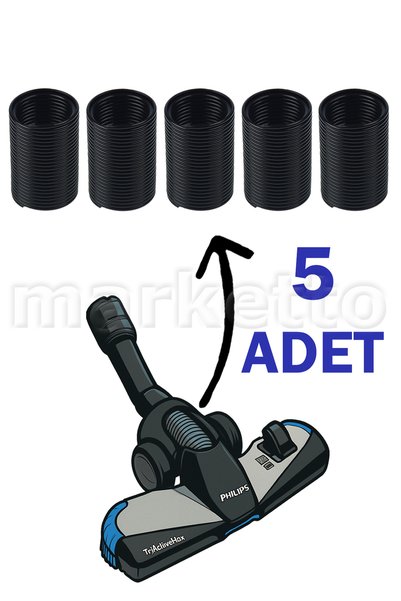 Marketto 5 komada Philips kompatibilnih FC 9192 / 9194 / 9197 TriActive Max u...