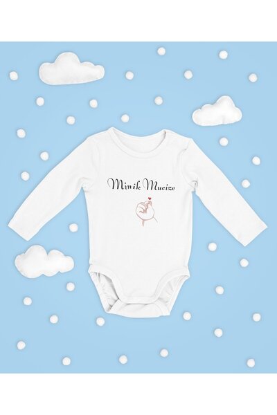 SEVBANO بدلة قطنية طويلة الأكمام للجنسين من Little Miracle مزودة بأزرار كبس