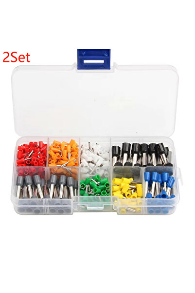 Choice WHBI11-2P 400 Pcs Durable Wire Connect Insulated Connector Crimp Termi...