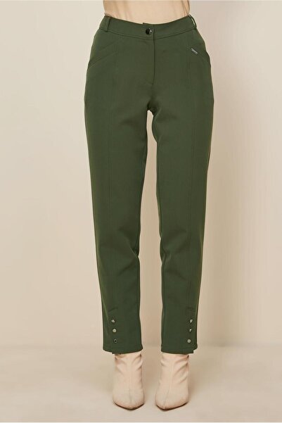 Alvina Button Detail Pants 70944