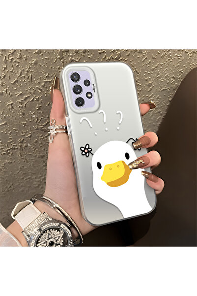 ucuc حافظة سيليكون متوافقة مع هاتف سامسونج جالاكسي A72 ذات حافة صلبة ومضادة ل...