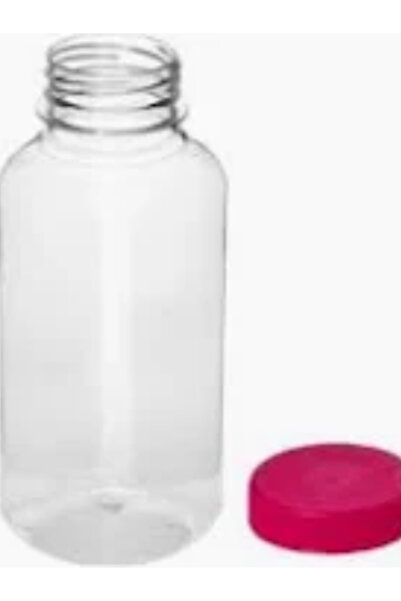 metalocasnice PET BOTTLE WITH LID 0.300L D38MM 10PCS/SET RECTANGULAR S3808