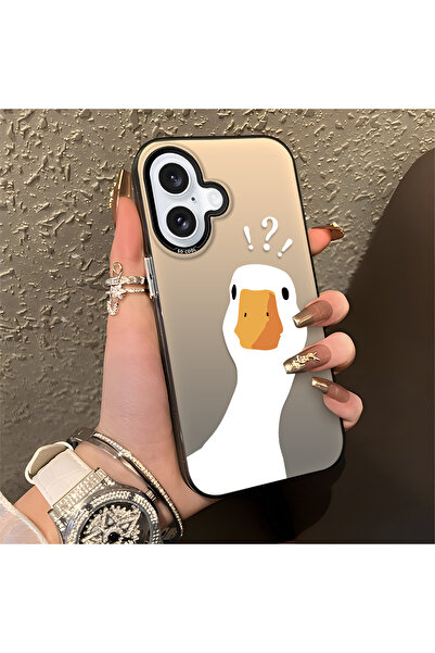 ucuc حافظة مضادة للسقوط من السيليكون المتوافقة مع هاتف iPhone 16 ذات حافة صلب...