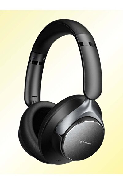 Amijoy سماعة رأس لاسلكية بتقنية بلوتوث مع وضع صوت جهير عميق، سماعات رأس بلوتوث بخاصية إلغاء الضوضاء النشطة، بلوتوث 6.0