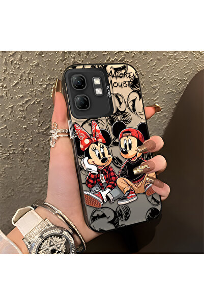 ucuc حافظة Infinix Smart 9 متوافقة مع الحافة السيليكونية الصلبة والمضادة للسق...