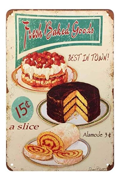 Alcoach Decorative wall panel with a baked goods design – Classic (Vintage) style