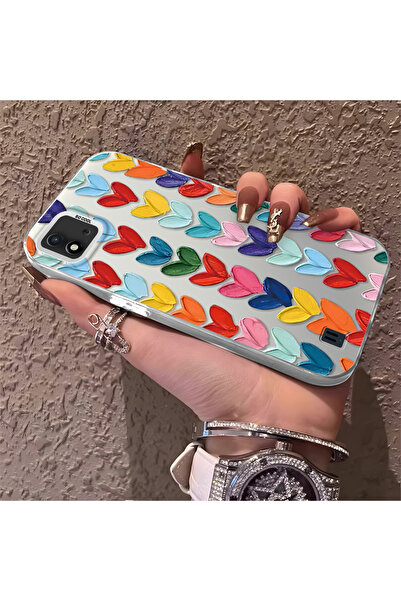 ucuc حافظة مضادة للسقوط من السيليكون المتوافقة مع هاتف Realme C20/C20A ذات حا...