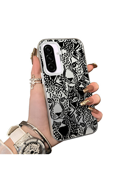 ucuc حافظة سامسونج جالاكسي A36 متوافقة مع الحافة السيليكونية الصلبة ذات الظهر...