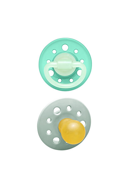 Nip Cherry Night Soother 0-6M, 2pc, Glow in the Dark Pacifier