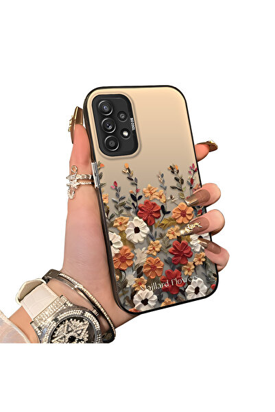 ucuc Samsung Galaxy A52/A52s Uyumlu Silikon Kenar Sert Arka Anti Düşme Kılıfı...