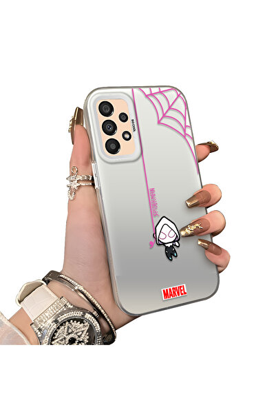 ucuc Samsung Galaxy A33 Compatible Silicone Edge Hard Back Anti-Fall Case Spi...