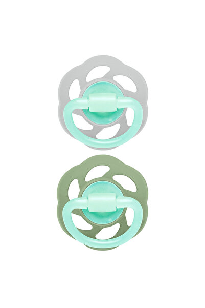Nip Cherry Air Night Soother, Glow in the Dark Pacifier, 0-6M, 2pc