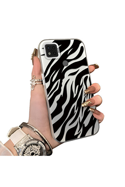 ucuc Xiaomi Poco C31 Compatible Silicone Edge Hard Back Anti-Fall Case Wild T...