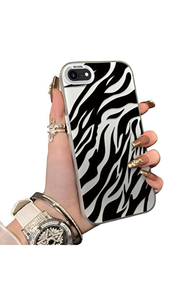 ucuc iPhone 7/8/Se 2020 2022 Compatible Silicone Edge Hard Back Anti-Fall Cas...