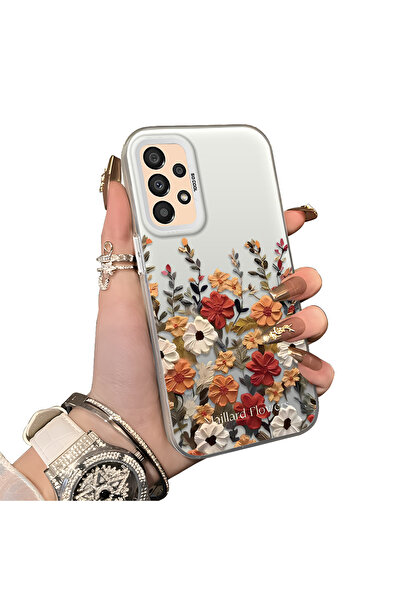 ucuc Samsung Galaxy A33 Compatible Silicone Edge Hard Back Anti-Fall Case Bea...