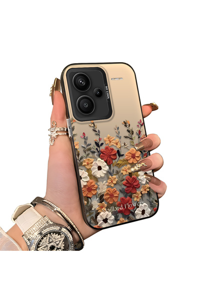 ucuc Xiaomi Redmi Note 13 Pro Plus+ 5G Uyumlu Silikon Kenar Sert Arka Anti Dü...