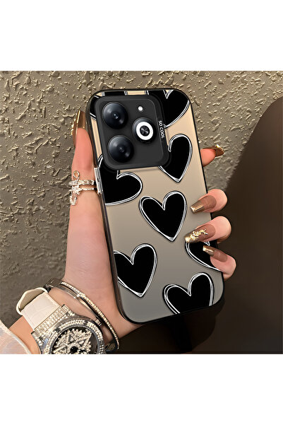 ucuc حافظة تكنو سبارك 20 متوافقة مع الحافة السيليكونية الصلبة ذات النمط القلب...