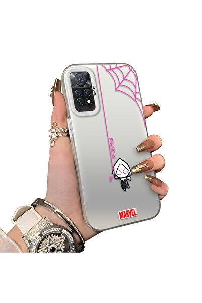 ucuc جراب سبايدر مان متوافق مع هاتف Xiaomi Redmi Note 11 Pro، مصنوع من السيلي...