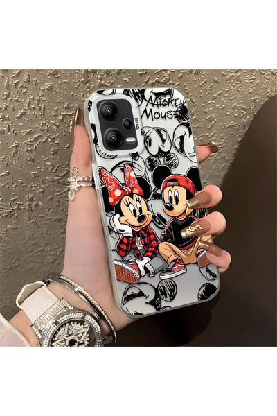 ucuc Xiaomi Poco X5 5g Compatible Silicone Edge Hard Back Anti-Fall Case Clas...