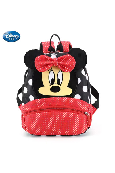 Choice حقيبة ظهر ديزني الكرتونية الحمراء ميني ماوس للأطفال الأولاد والبنات حق...