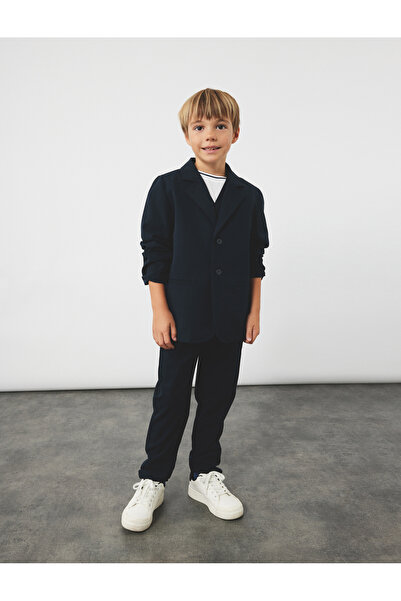 Koton Button Detailed Long Sleeve Basic School Jacket