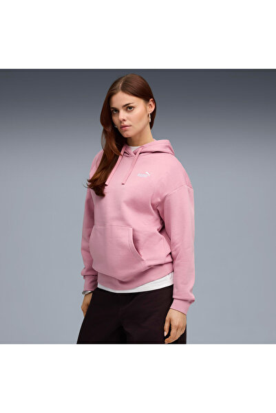 Puma Essential Small No. 1 Logo Kadın Pembe Sweatshirt