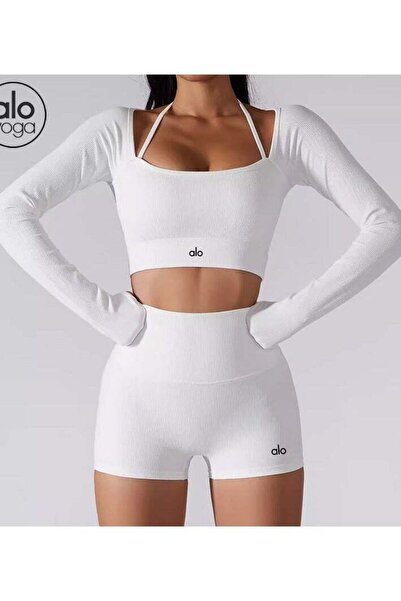 Generic alo wear long sleeve threaded sports quick-drying top