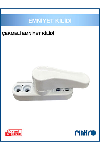 GLASSMAKRO Pvc Kapı Pencere Pimapen Balkon Kapısı Çocuk Emniyet Kilidi Hırsız...