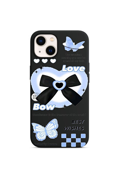 Coverzone غطاء هاتف سيليكون مخملي داخلي عالي الجودة بتصميم خاص متوافق مع آيفون 15 - مكار