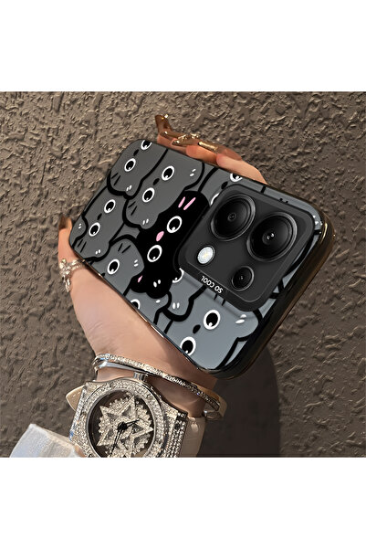 ucuc حافظة حماية من السيليكون المتوافقة مع هاتف Xiaomi Poco M6 Pro 4G ذات حاف...