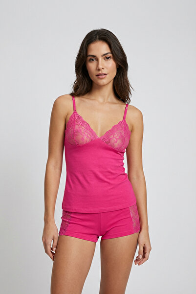 Sistina Fuşya Atlet Külot Takım - 3017