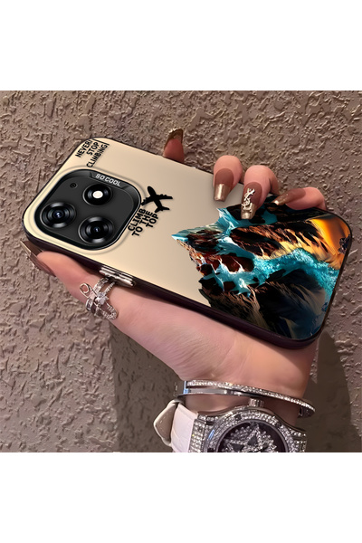 Hontinga حافظة هاتف متوافقة مع هاتف Tecno Spark 10 Pro 4G، حماية للكاميرا، خر...