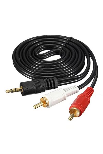 Leonpro 3.5mm Stereo Male to 2X Rca Male Audio Sound Cable 1.5m