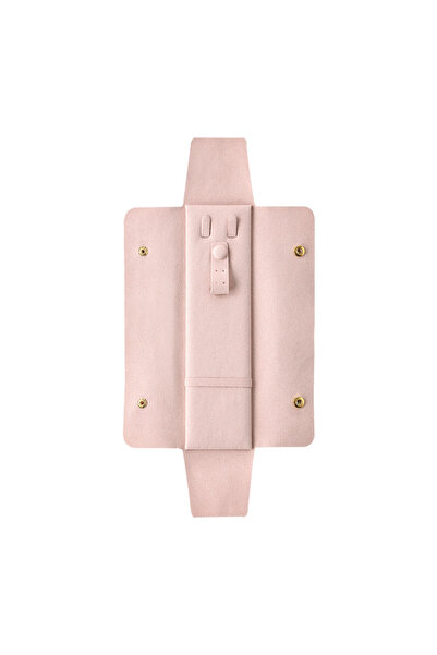 Choice Pink Microfiber Travel Jewelry Bags Portable Necklace Earring Ring Sto...