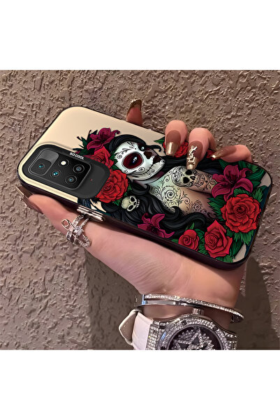 Hontinga حافظة هاتف متوافقة مع هاتف Xiaomi Redmi 10، حماية للكاميرا، ظهر صلب ...