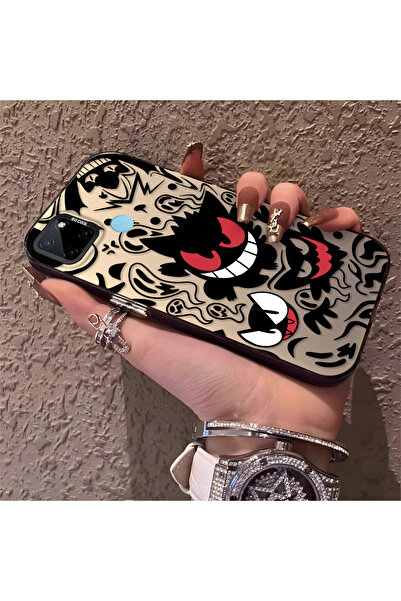 ucuc حافظة عصرية متوافقة مع هاتف Realme C21Y/C25Y، غطاء خلفي من السيليكون وال...