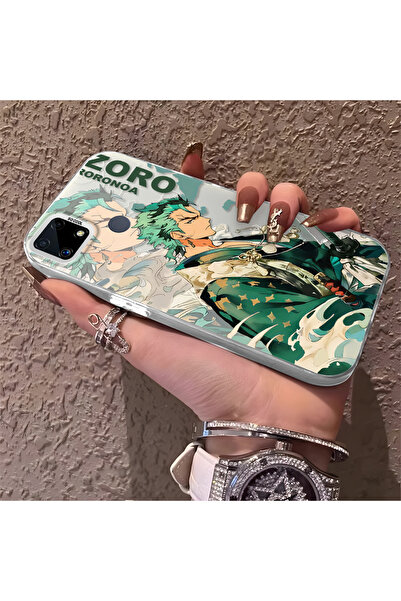 Hontinga حافظة هاتف متوافقة مع هاتف Realme C25S، حماية للكاميرا، ظهر صلب مضاد...