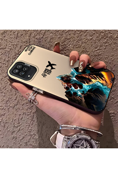 Hontinga حافظة هاتف متوافقة مع هاتف سامسونج جالاكسي A12/M12، حماية للكاميرا، ...