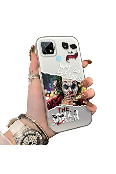 ucuc حافظة حماية من السيليكون الخلفي الأكريليكي المتوافقة مع هاتف Realme C21