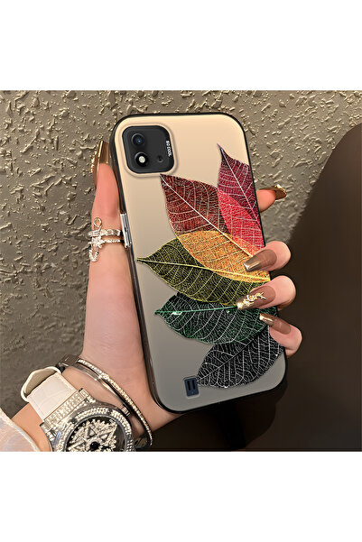 ucuc حافظة حماية ملونة من السيليكون متوافقة مع هاتف Realme C20/C20A