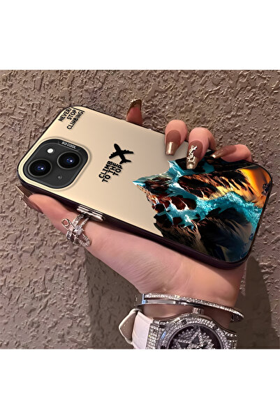 Hontinga حافظة هاتف متوافقة مع iPhone 15 Plus/14 Plus، حماية للكاميرا، خريطة ...