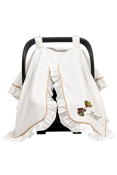 Mis Bebe Minik İnsanların Sarayı %100 Pamuk Saten Bej Biyeli Fırfırlı Kişiye ...