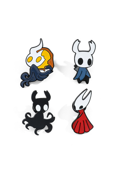 Choice XZ3130 4 قطع بروش هيكل عظمي بشري كرتوني، دبوس مينا على شكل شبح مرعب، د...