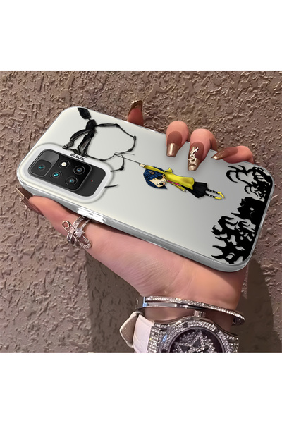 Hontinga حافظة هاتف متوافقة مع هاتف Xiaomi Redmi 10، حماية للكاميرا، ظهر صلب ...