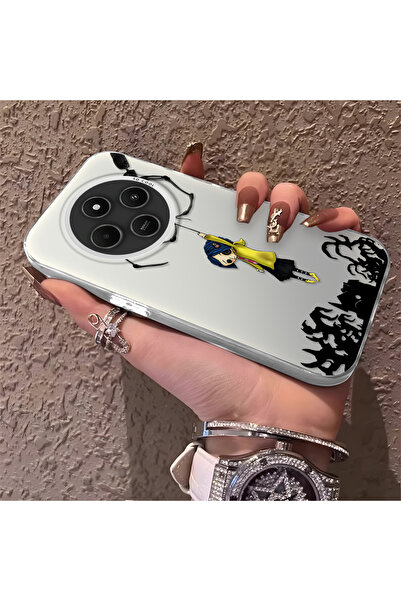 Hontinga حافظة هاتف متوافقة مع هاتف Xiaomi Redmi A4، حماية للكاميرا، ظهر صلب ...