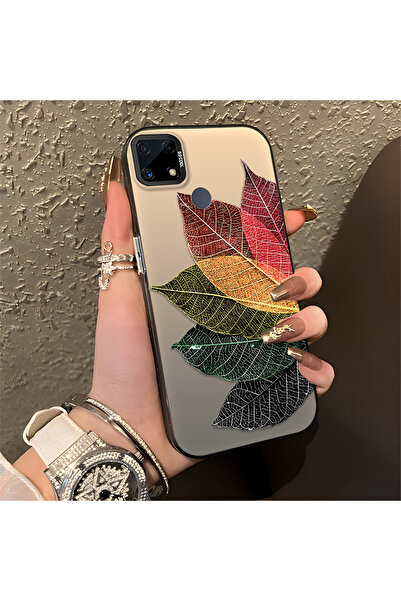 ucuc حافظة واقية من السيليكون المتوافقة مع هاتف Realme C25S ذات حافة أكريليك ...